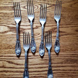 Antique set of 6 forks